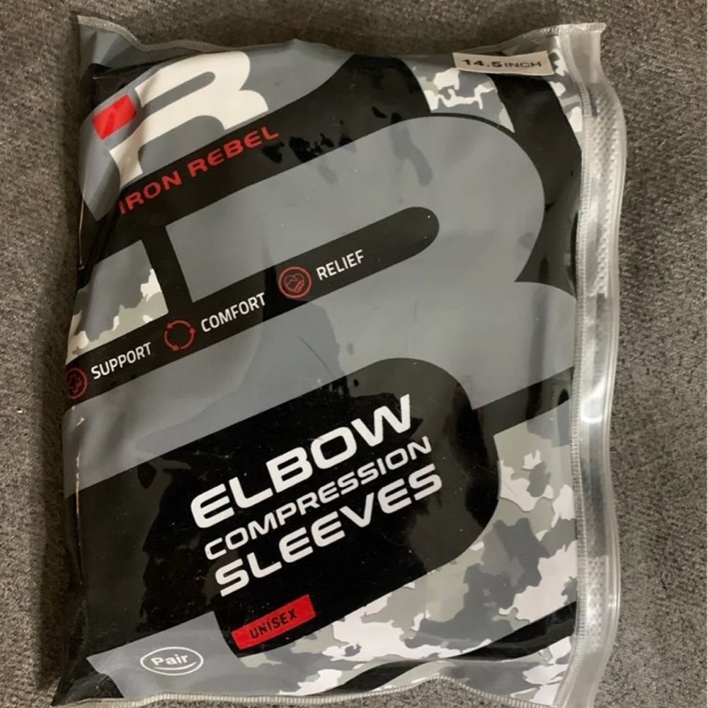 Iron rebel elbow sleeves 14.5 inch
